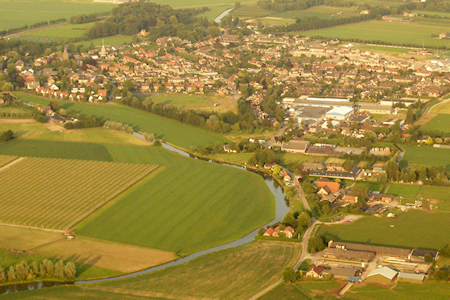 Cothen luchtfoto