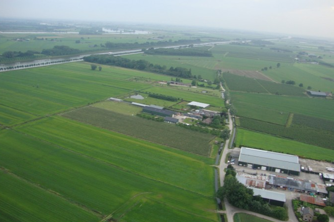 Wijkersloot luchtfoto 